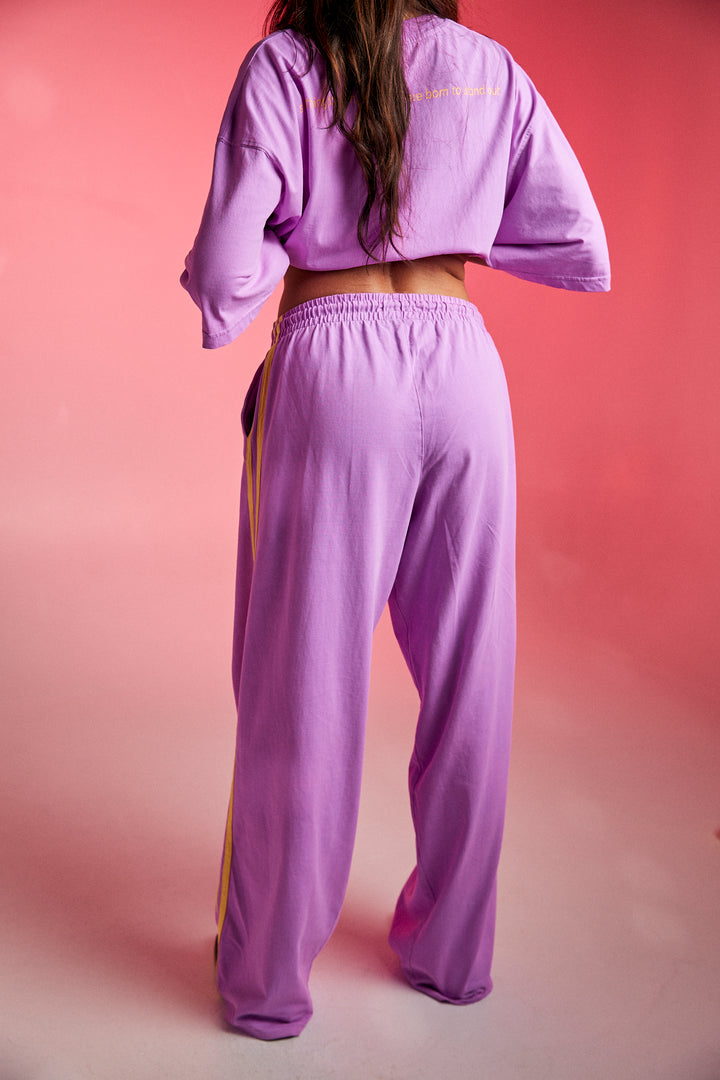 THE FLURO CHIDO PANTS - FLURO VIOLET