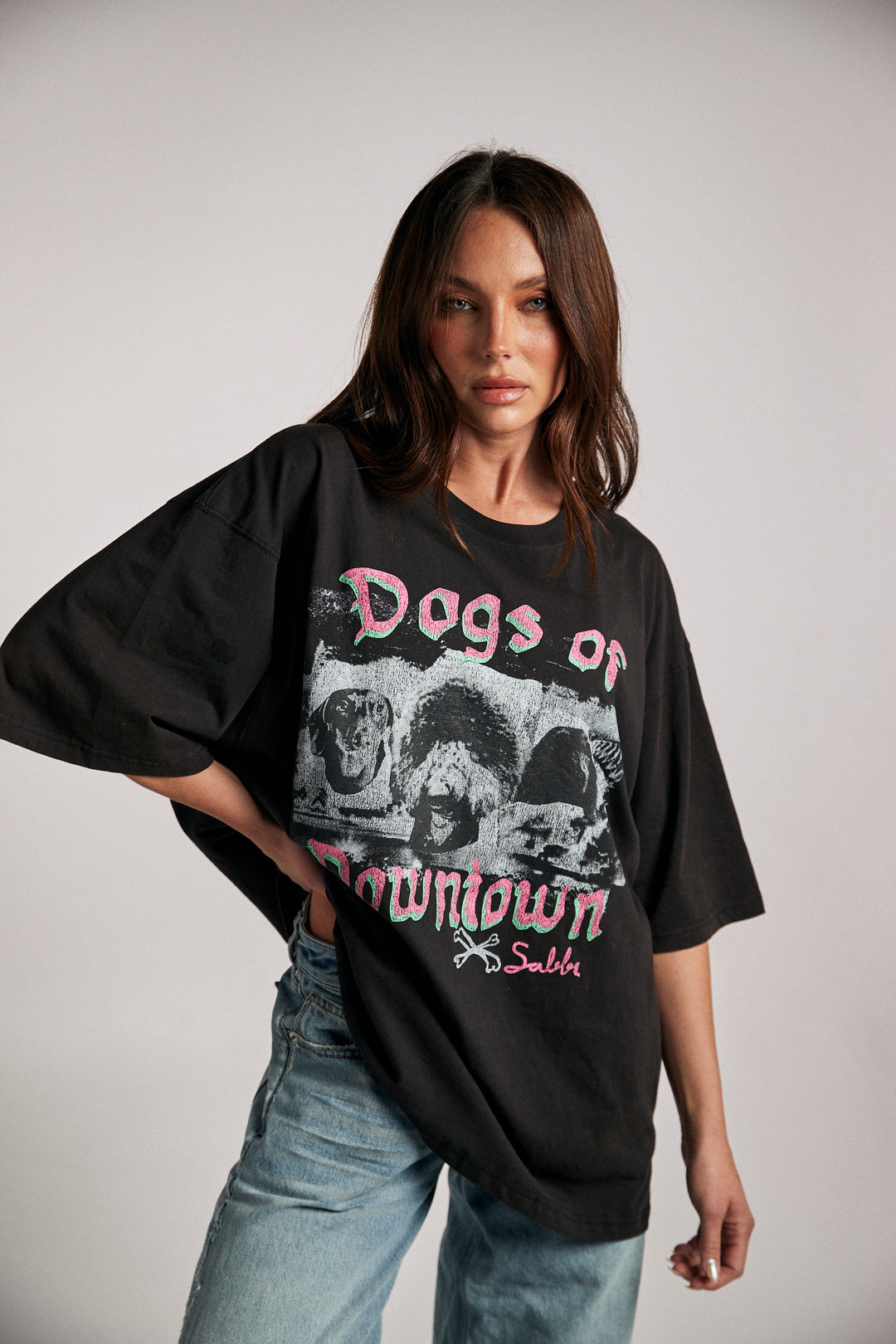 DOGS TEE - BLACK
