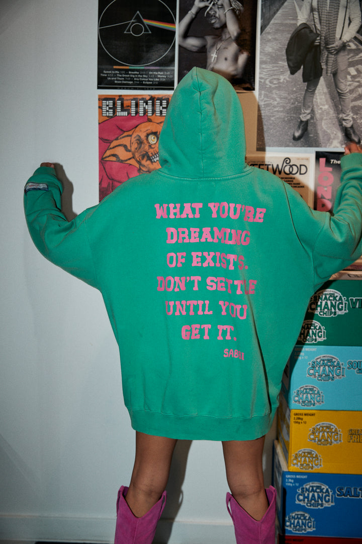 SELF LOVE CLUB HOODIE - GREEN