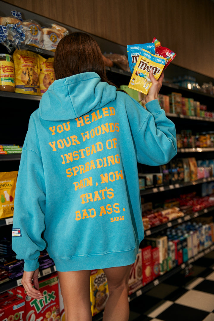SELF LOVE CLUB HOODIE - BLUE