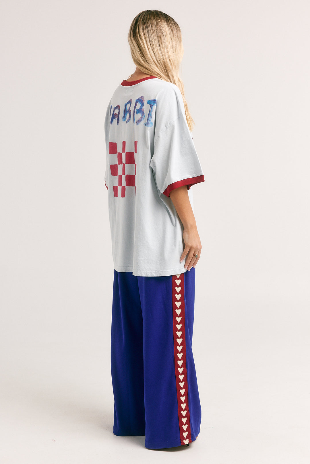 THE VERY OVERSIZED ITALY TEE - SKY