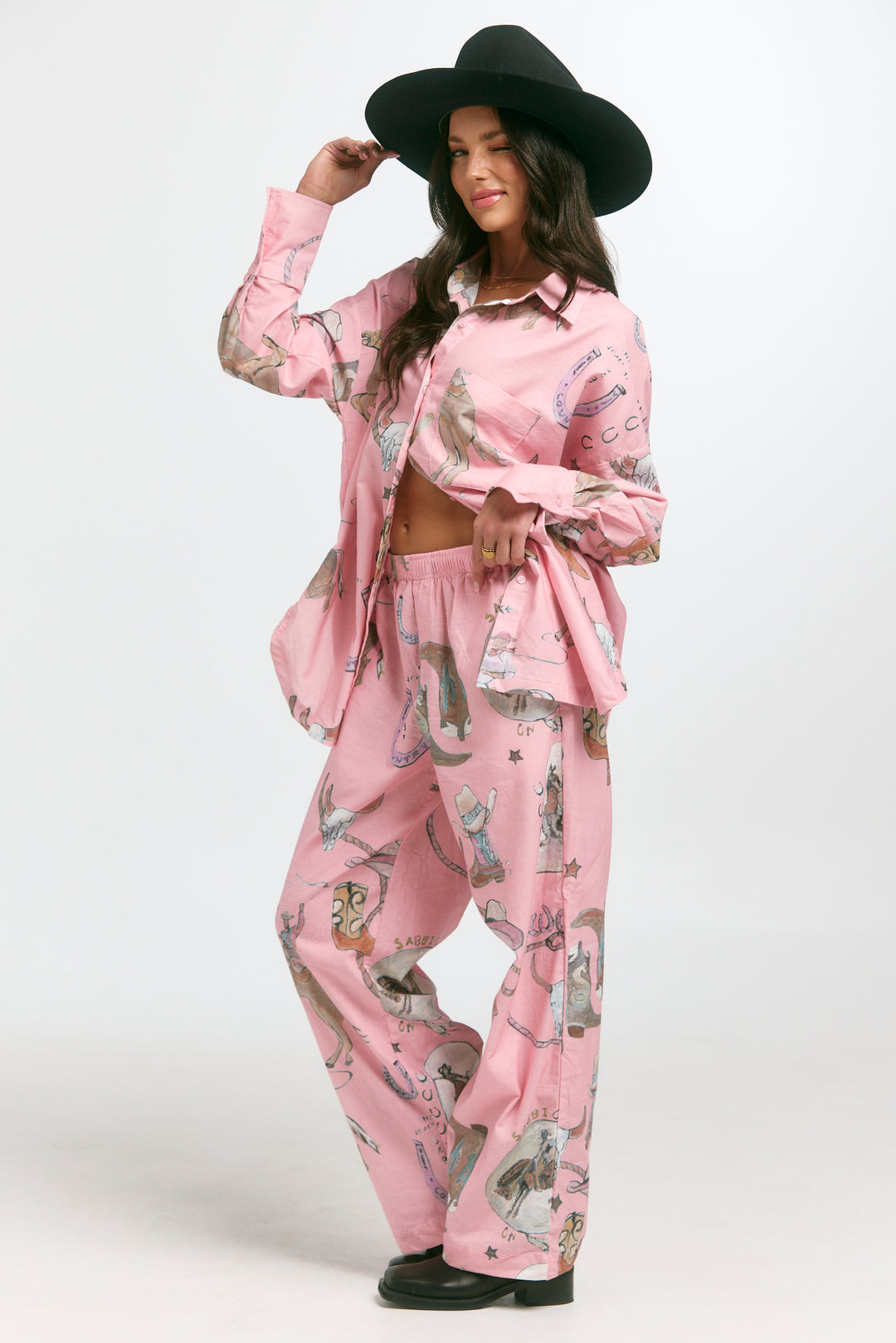 THE EL JIMBADOR PANT - WESTERN PINK