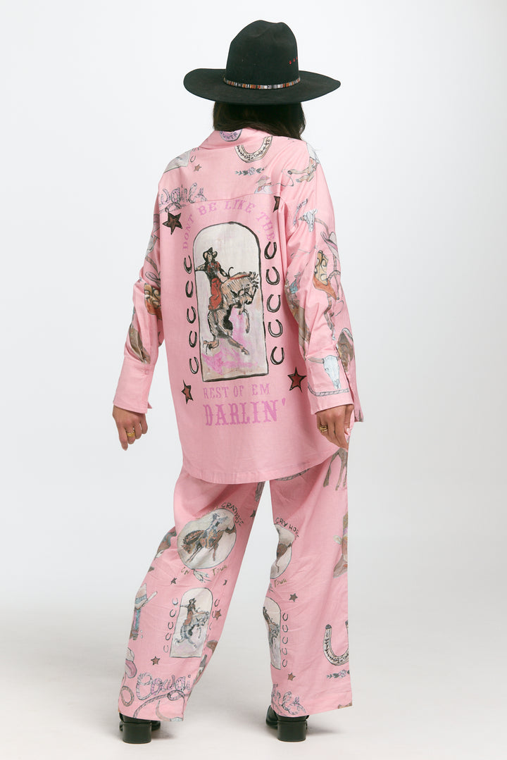 THE DON JULIO SHIRT - WESTERN PINK