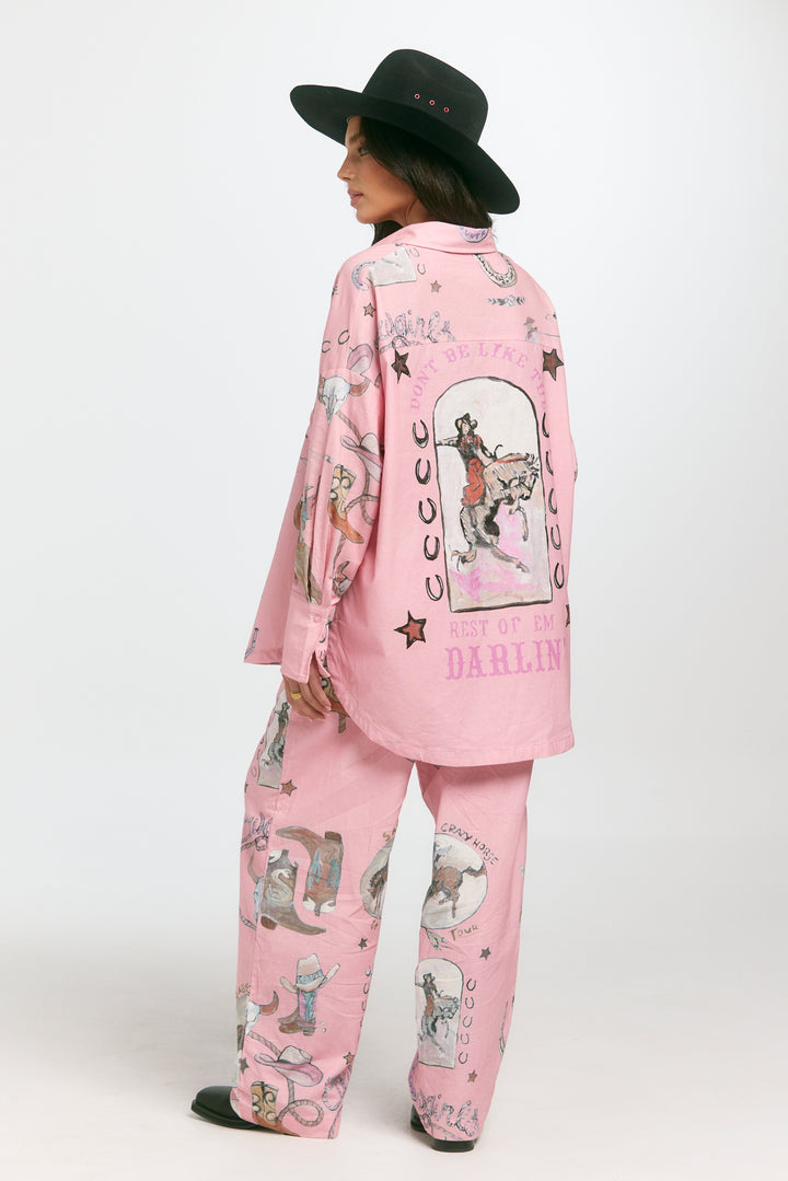 THE DON JULIO SHIRT - WESTERN PINK