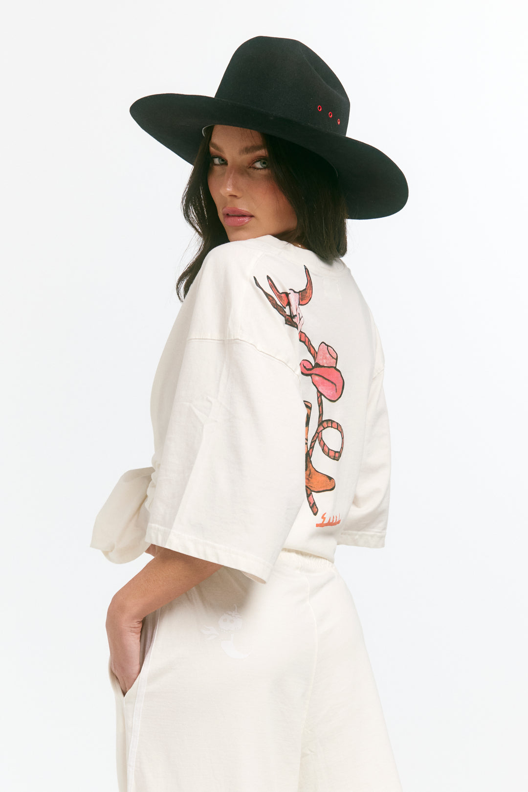 DARLIN TEE  - MARSHMELLOW