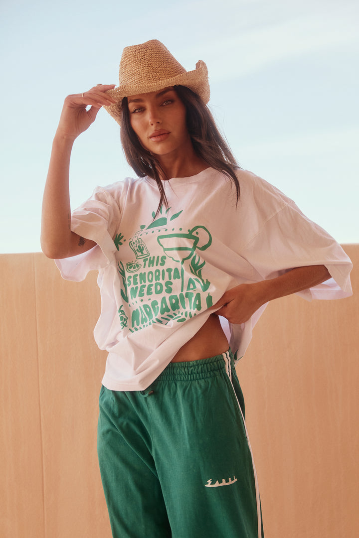 MARGARITA TEE - WHITE
