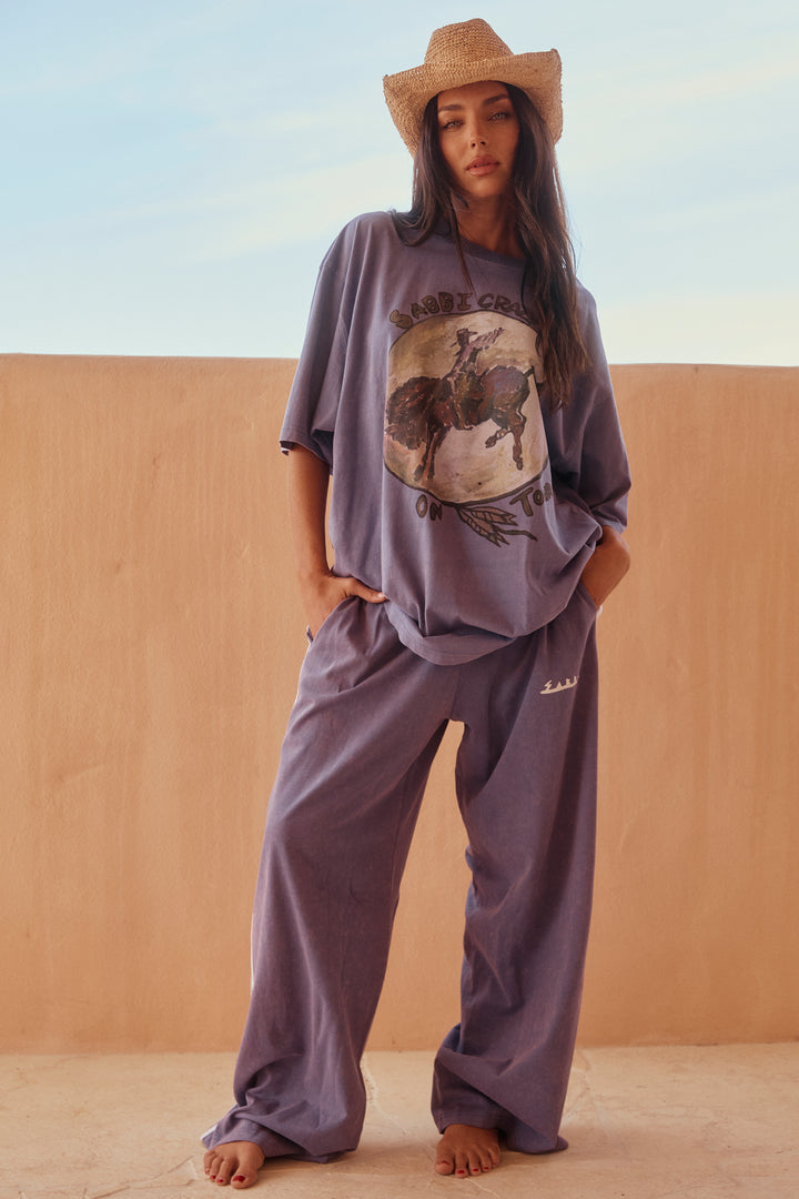 THE CHIDO PANTS - DUSTY LAVENDER