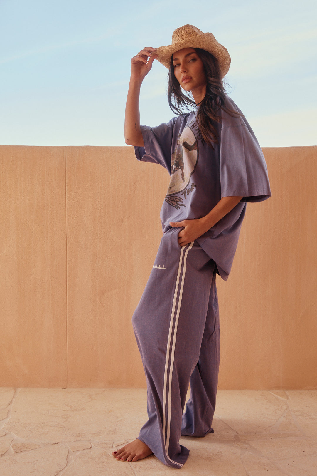 THE CHIDO PANTS - DUSTY LAVENDER