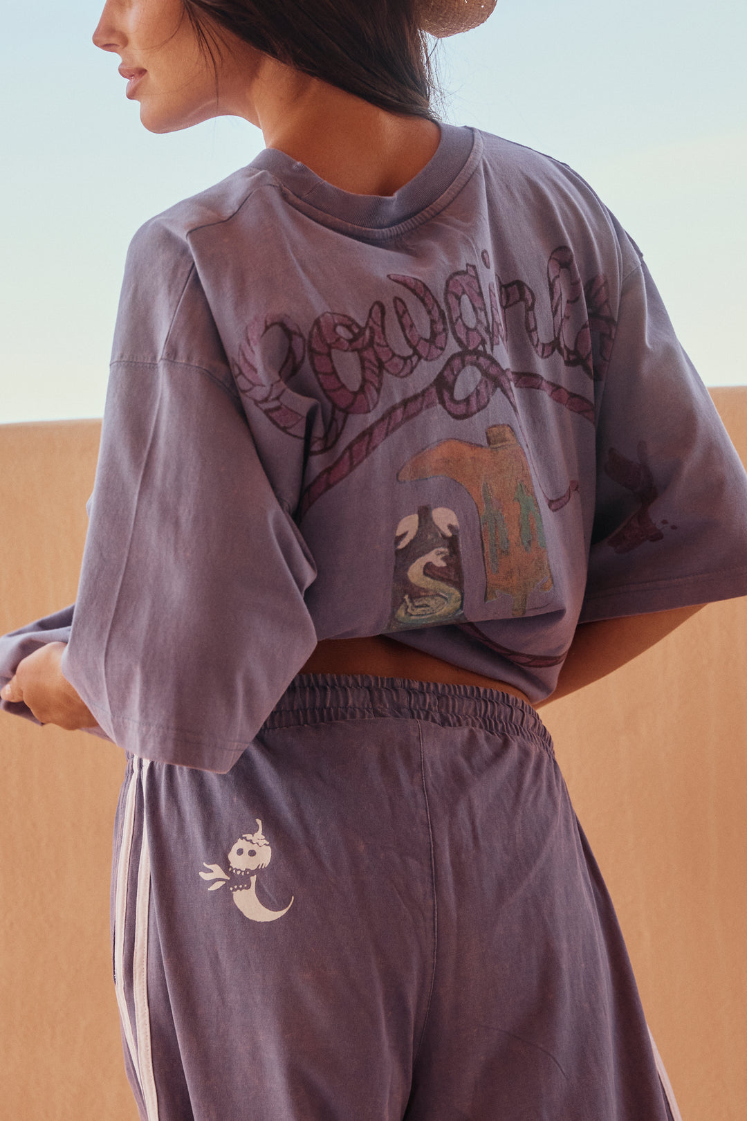 THE CHIDO PANTS - DUSTY LAVENDER