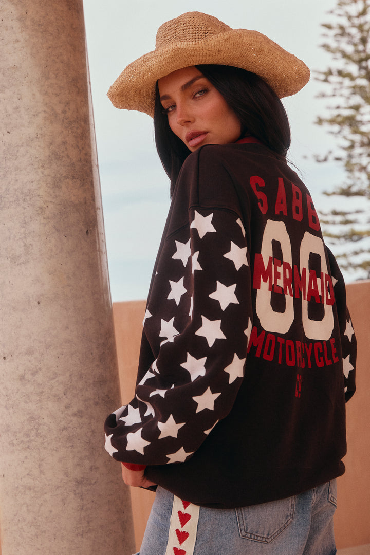 THE DIEGO JUMPER - DREAM BIG BRENDA - BLACK