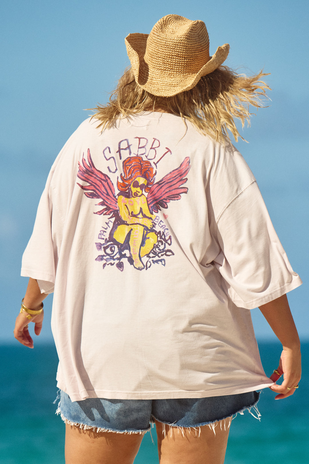 NOTE TO SELF TEE  - LAVENDER