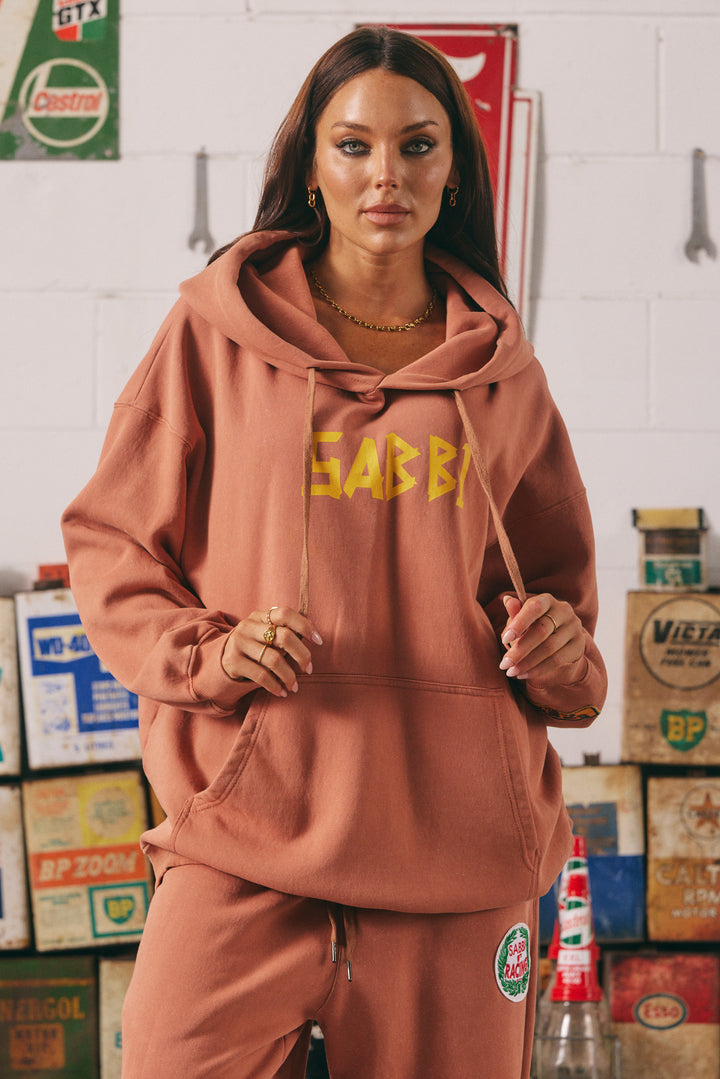 THE BE KIND HOODIE - TERRACOTTA