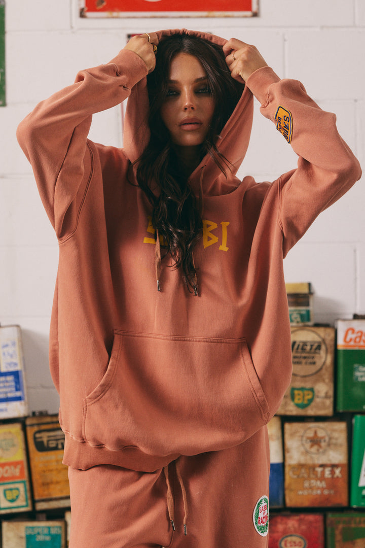 THE BE KIND HOODIE - TERRACOTTA