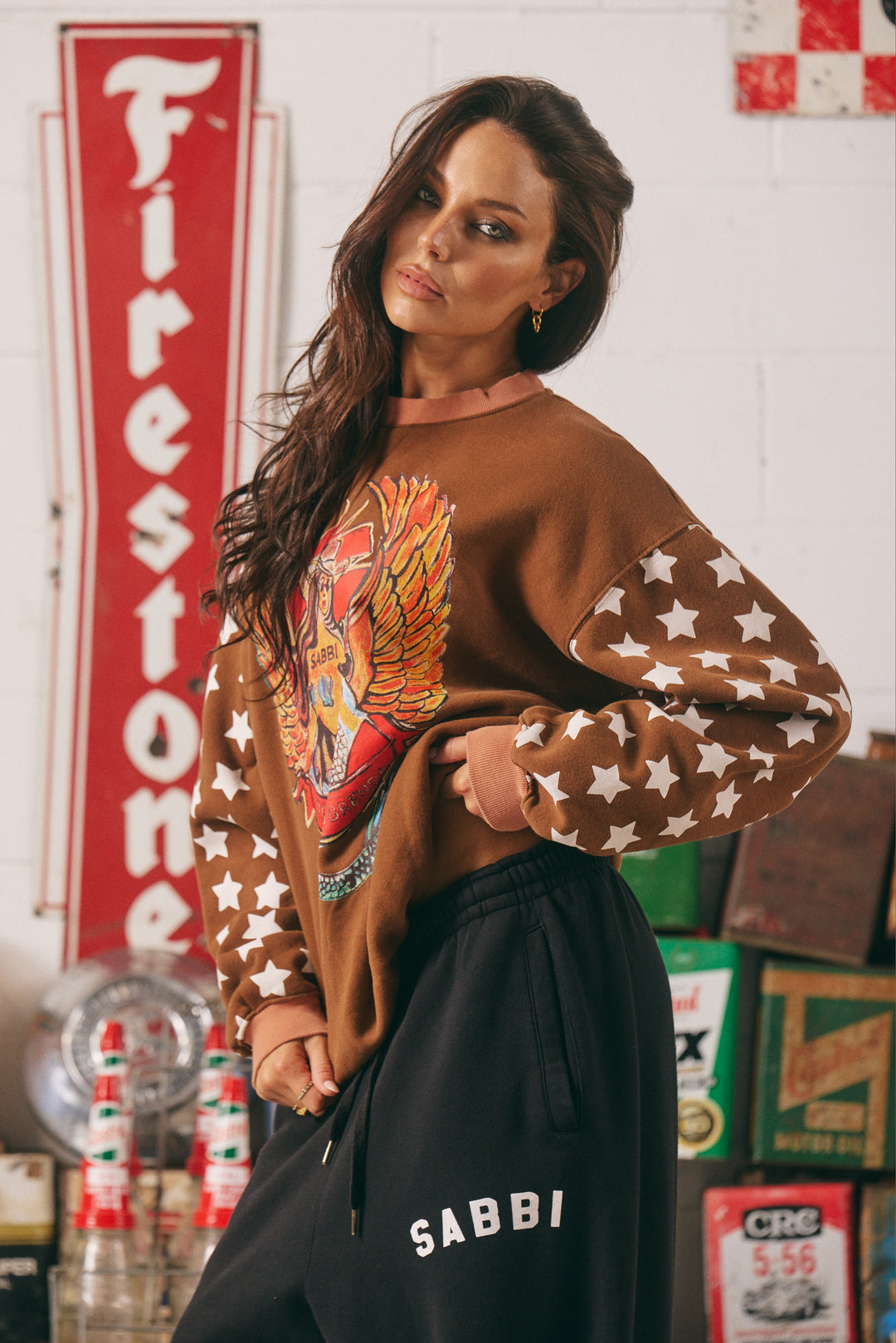 THE DIEGO JUMPER DREAM BIG BRENDA - RICH CLAY