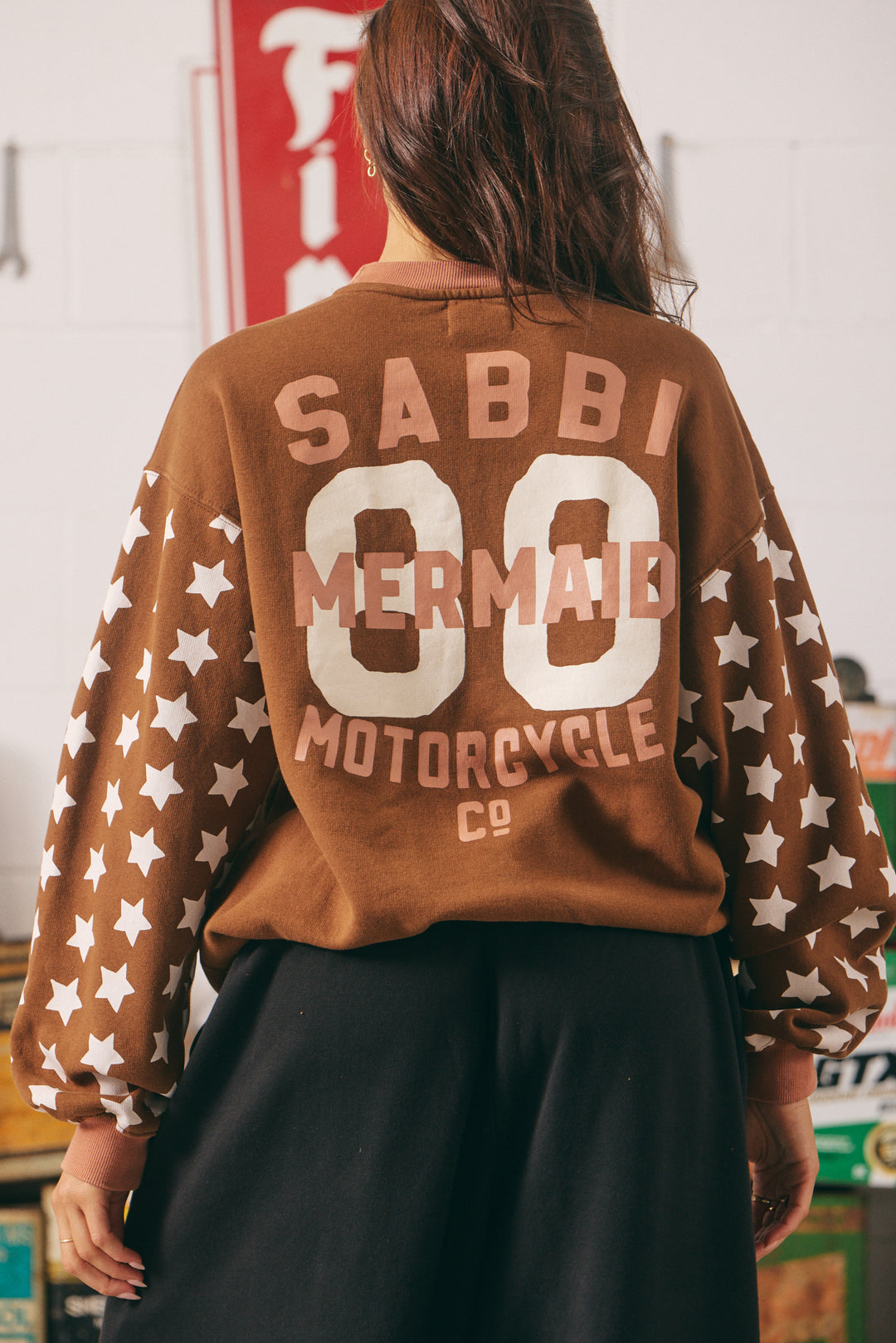 THE DIEGO JUMPER DREAM BIG BRENDA - RICH CLAY