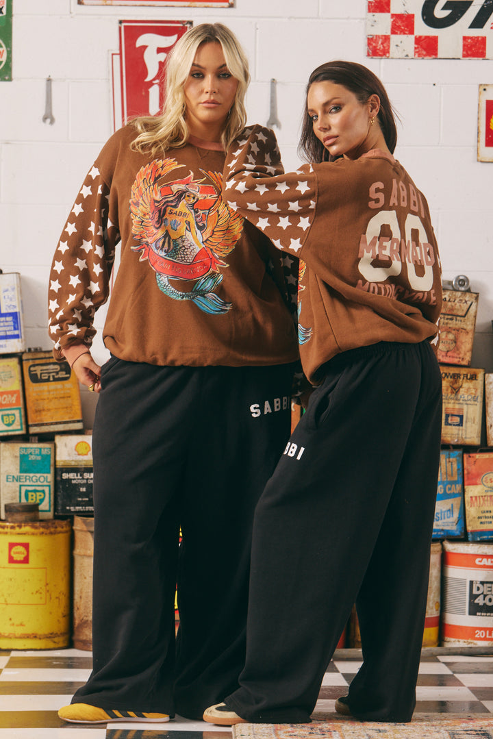 THE DIEGO JUMPER DREAM BIG BRENDA - RICH CLAY