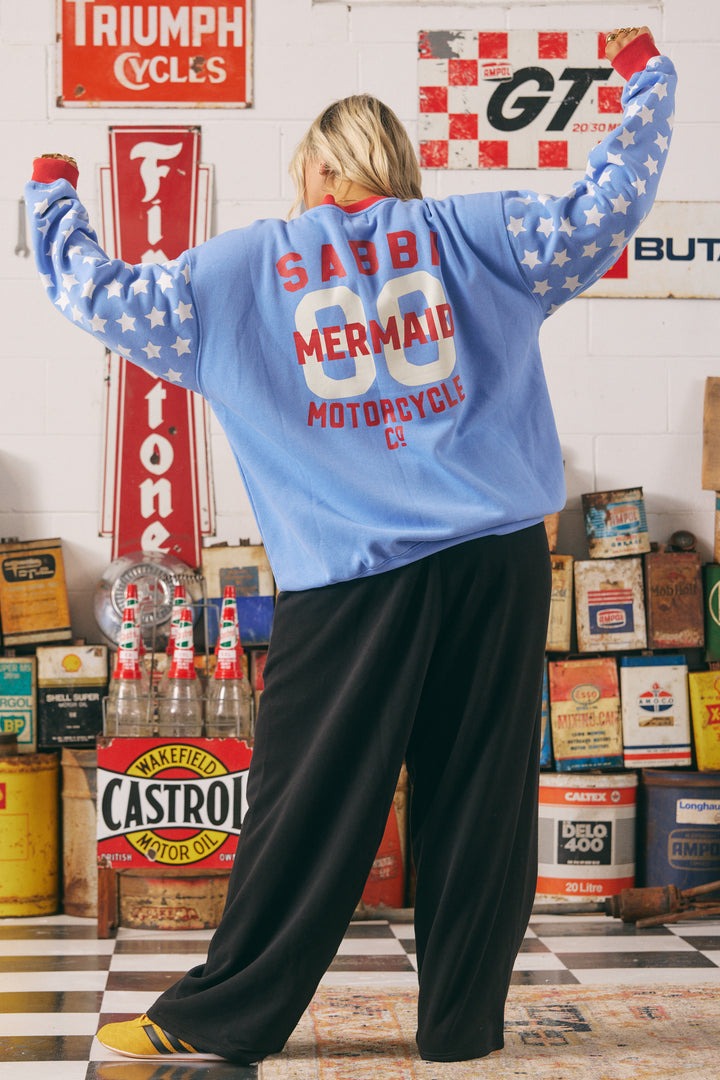 DIEGO JUMPER- DREAM BIG BRENDA - PERIWINKLE