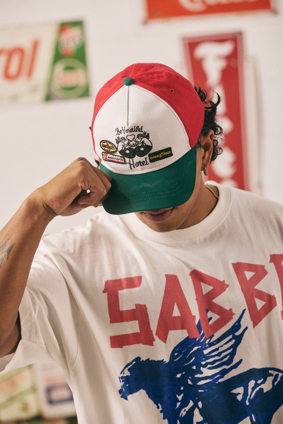 BE YOUTIFUL HOTEL CAP - RED