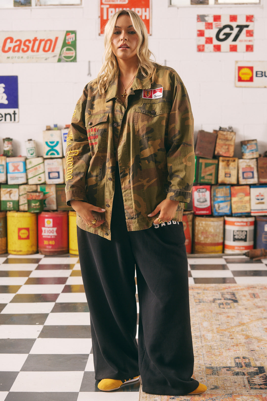 THE FLYING MERMAID JACKET-CAMO