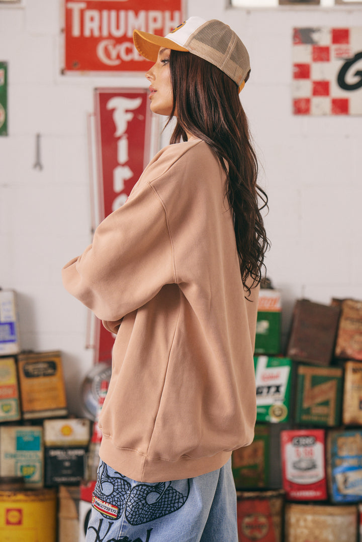 THE DIEGO JUMPER -SABBI RODEO- BLUSH