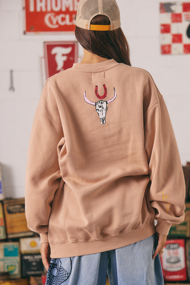 THE DIEGO JUMPER -SABBI RODEO- BLUSH