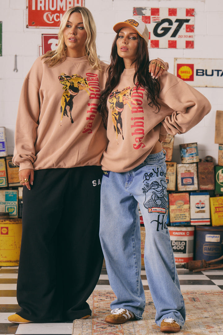 THE DIEGO JUMPER -SABBI RODEO- BLUSH