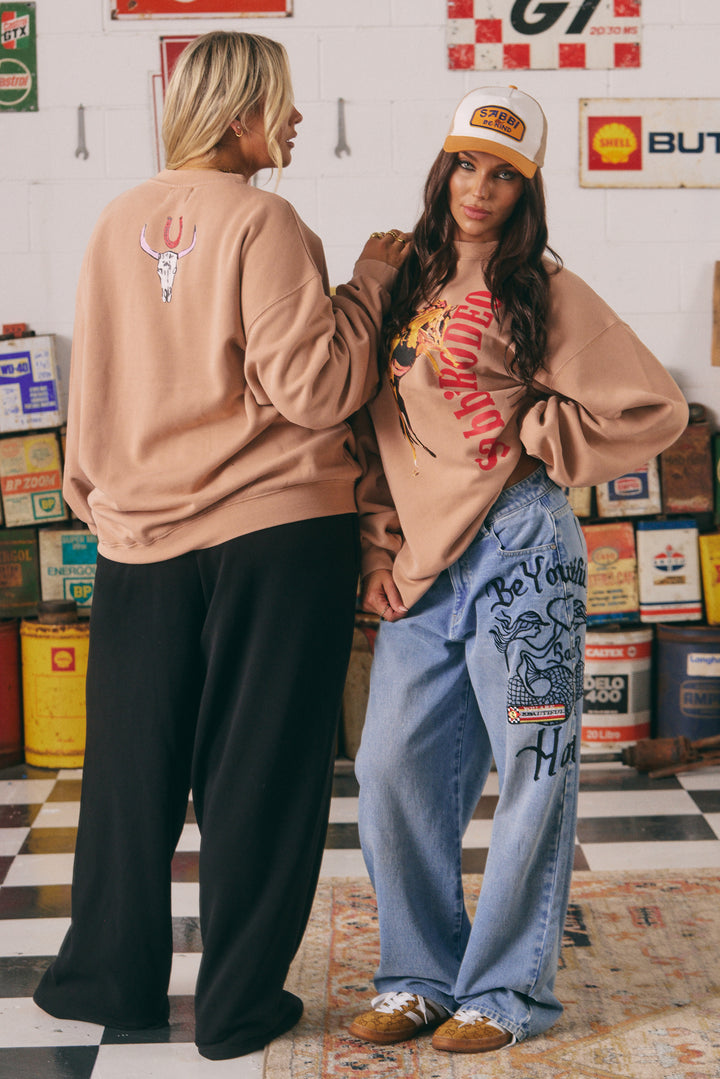 THE DIEGO JUMPER -SABBI RODEO- BLUSH