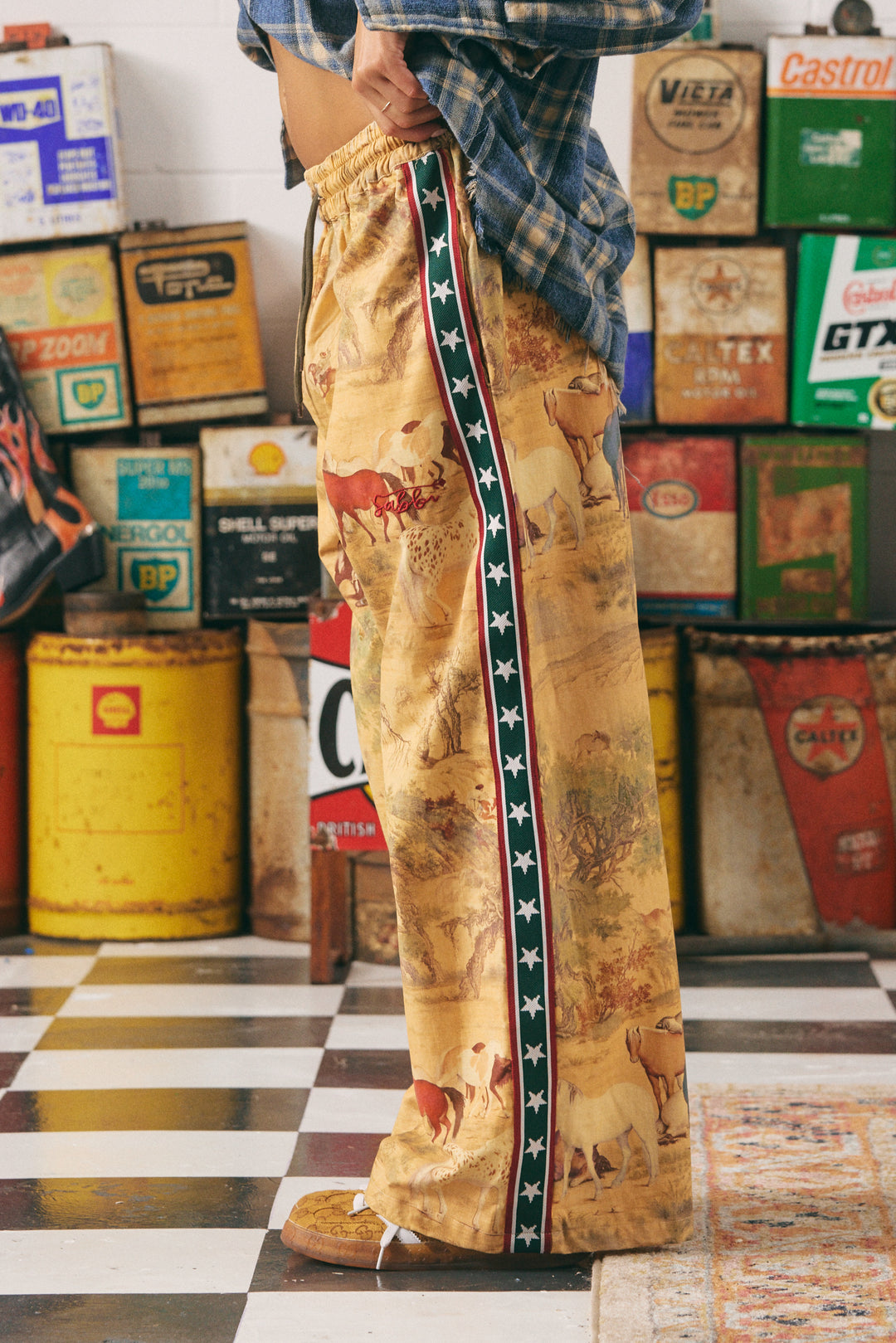 THE RAVING STARS PANTS - NEIGH QUEEN