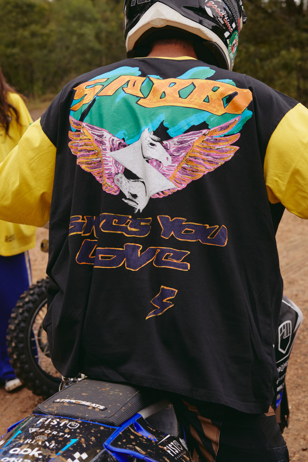 THE DON'T QUIT YOUR DAY DREAM LONG SLEEVE TEE - BLACK