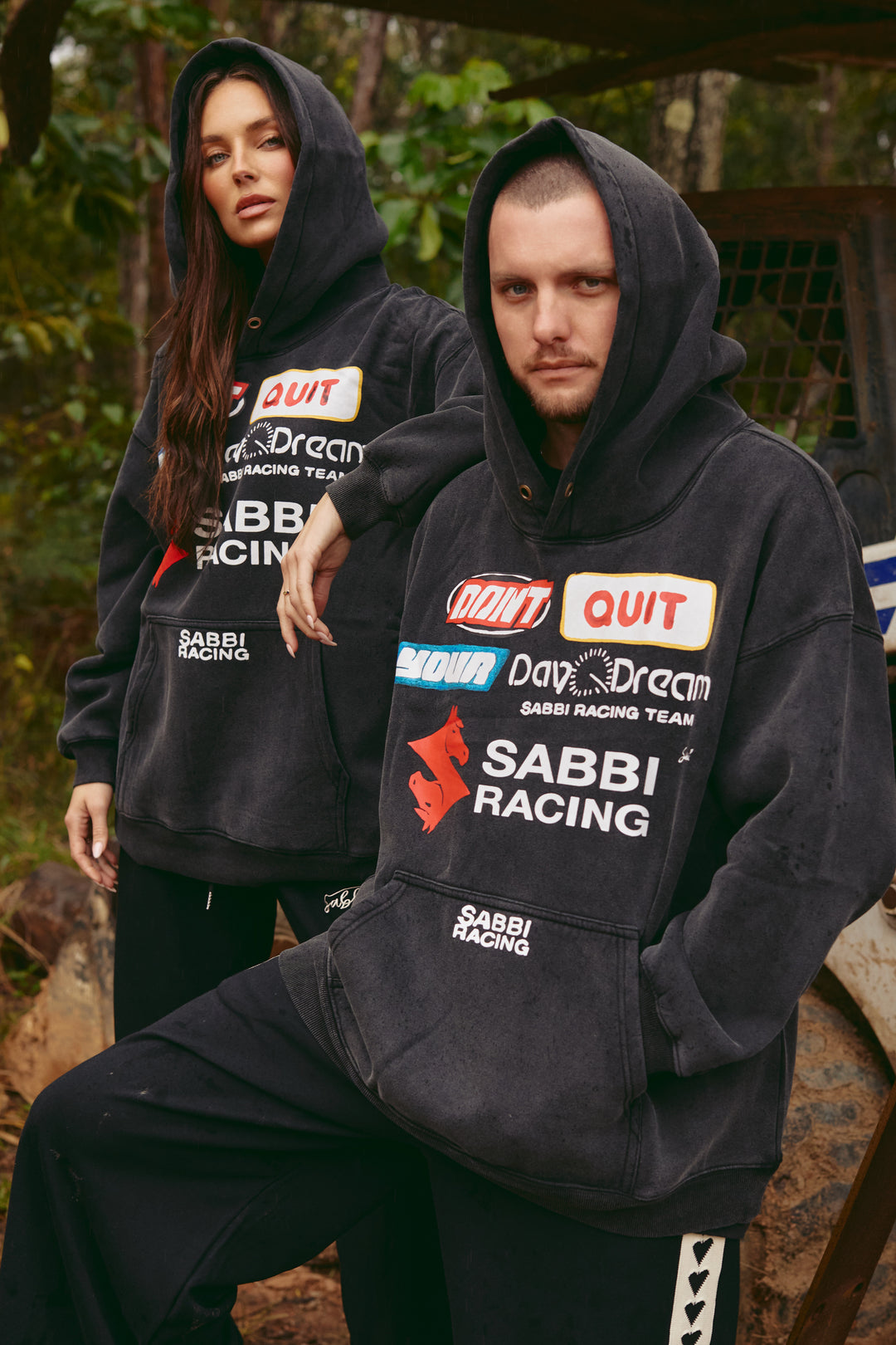 THE DON'T QUIT YOUR DAY DREAM HOODIE - BLACK