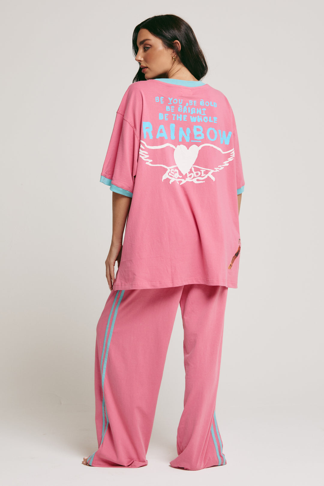 THE VERY OVERSIZED CARNIVALE TEE - PINK