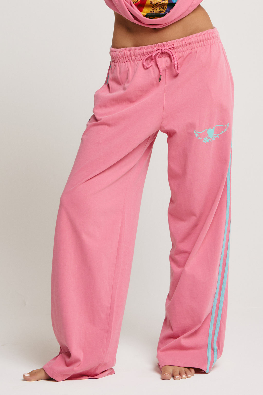 THE CARNIVALE CHIDO PANTS - PINK