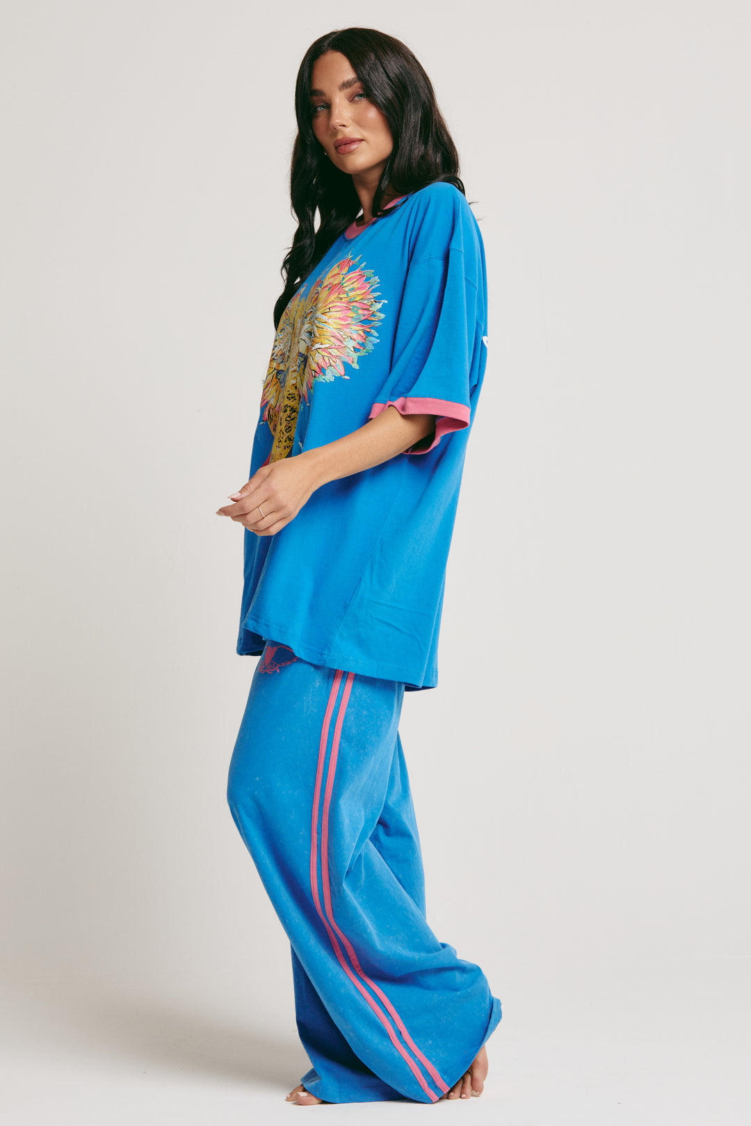 THE CARNIVALE CHIDO PANTS - BLUE