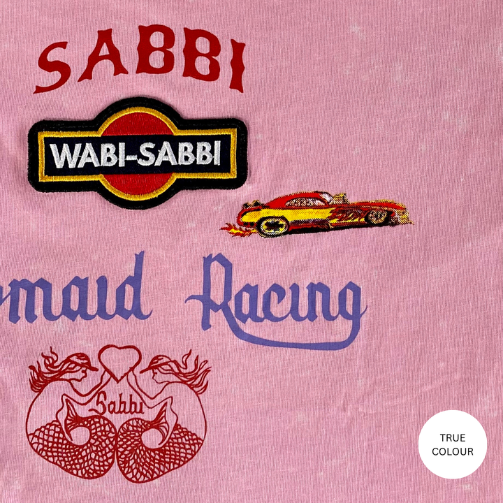 KIDS SABBI RACING TEE - PINK