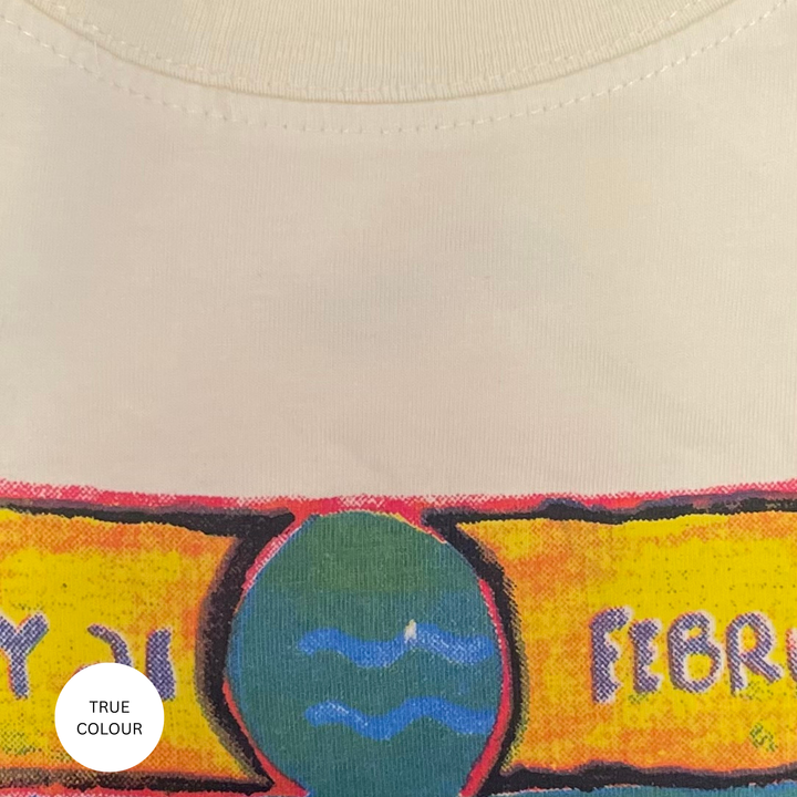 THE VERY OVERSIZED AQUARIUS TEE - SILENCE