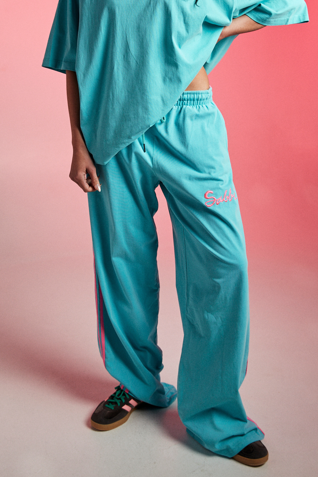 THE FLURO CHIDO PANTS - FLURO BLUE
