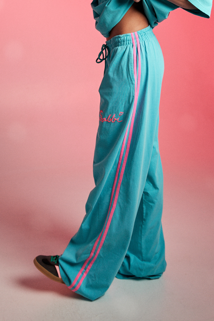 THE FLURO CHIDO PANTS - FLURO BLUE