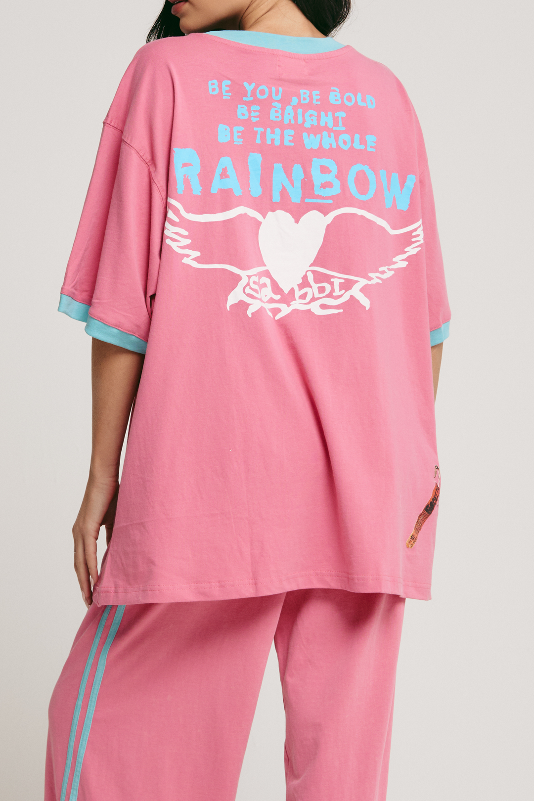 THE VERY OVERSIZED CARNIVALE TEE - PINK