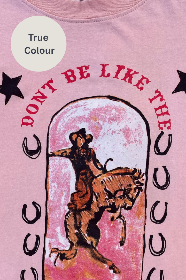 THE VERY OVERSIZED DARLIN TEE - PINK