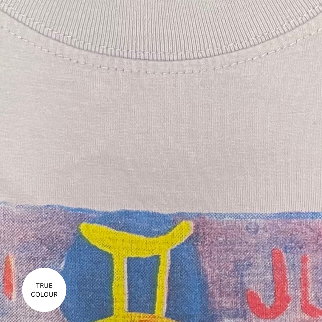 THE VERY OVERSIZED GEMINI TEE - LILAC