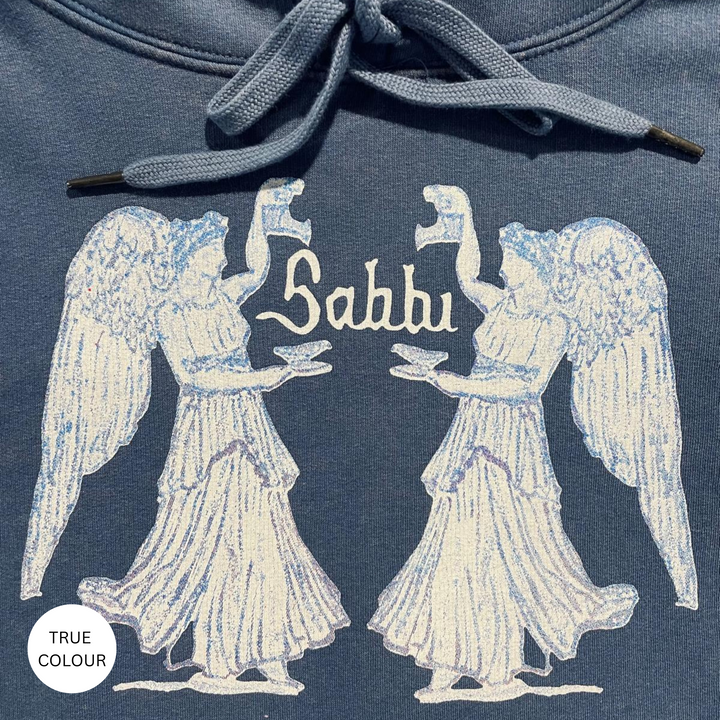 THE LOVE NOTES GREECE HOODIE - NAVY BLUE