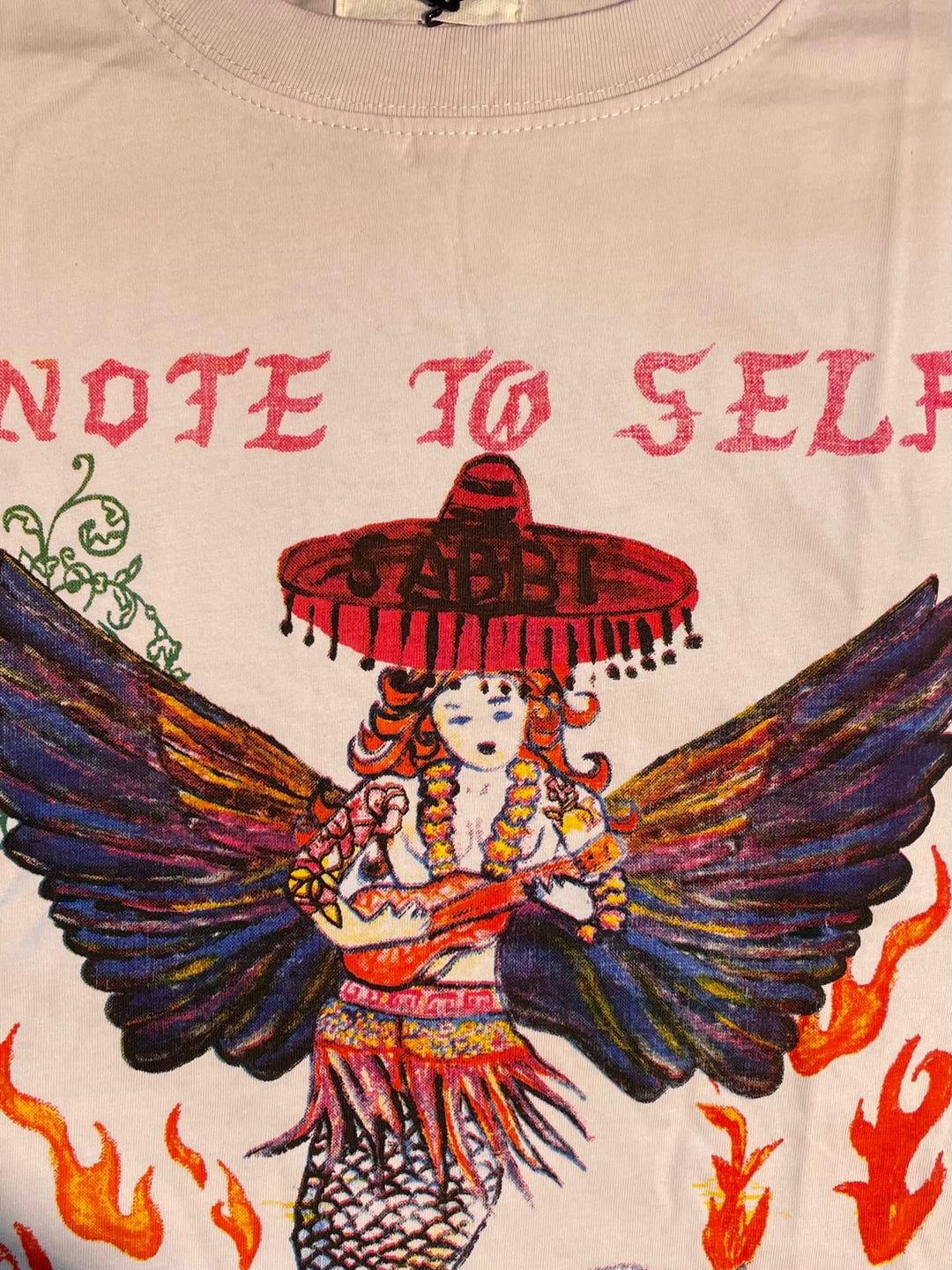 NOTE TO SELF TEE  - LAVENDER