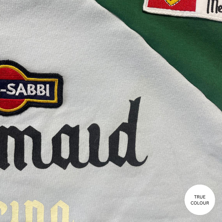 THE DIEGO JUMPER- MERMAID RACING - SKY & GREEN