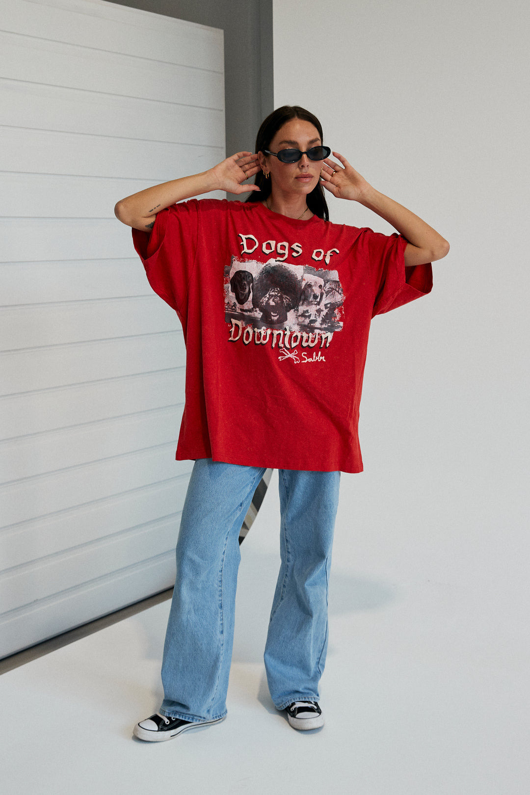 DOGS TEE - RED
