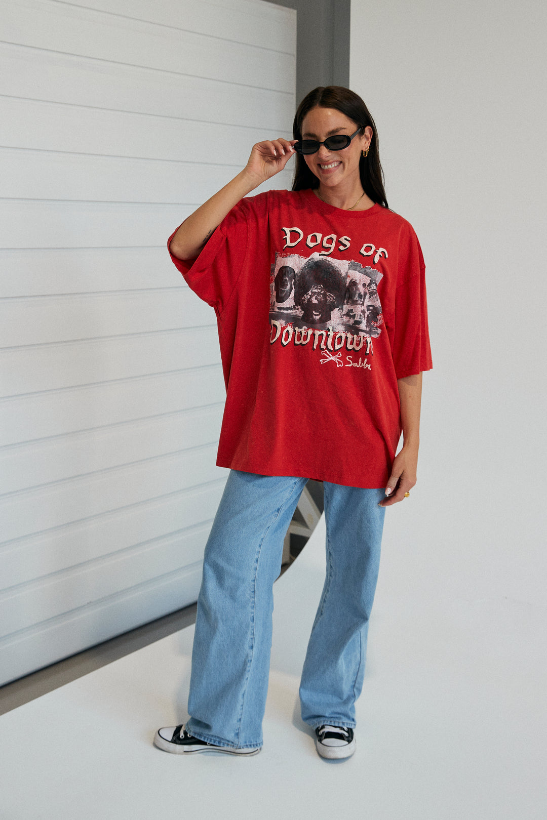 DOGS TEE - RED