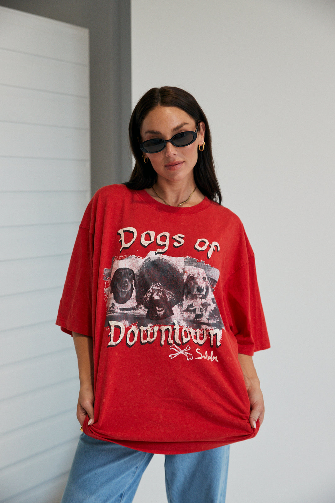 DOGS TEE - RED