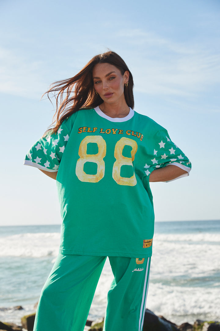 THE VERY OVERSIZED YOU CUTE TEE - GREEN