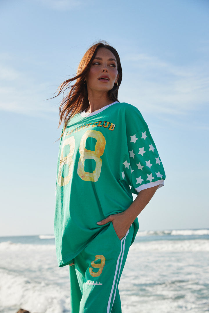 THE VERY OVERSIZED YOU CUTE TEE - GREEN