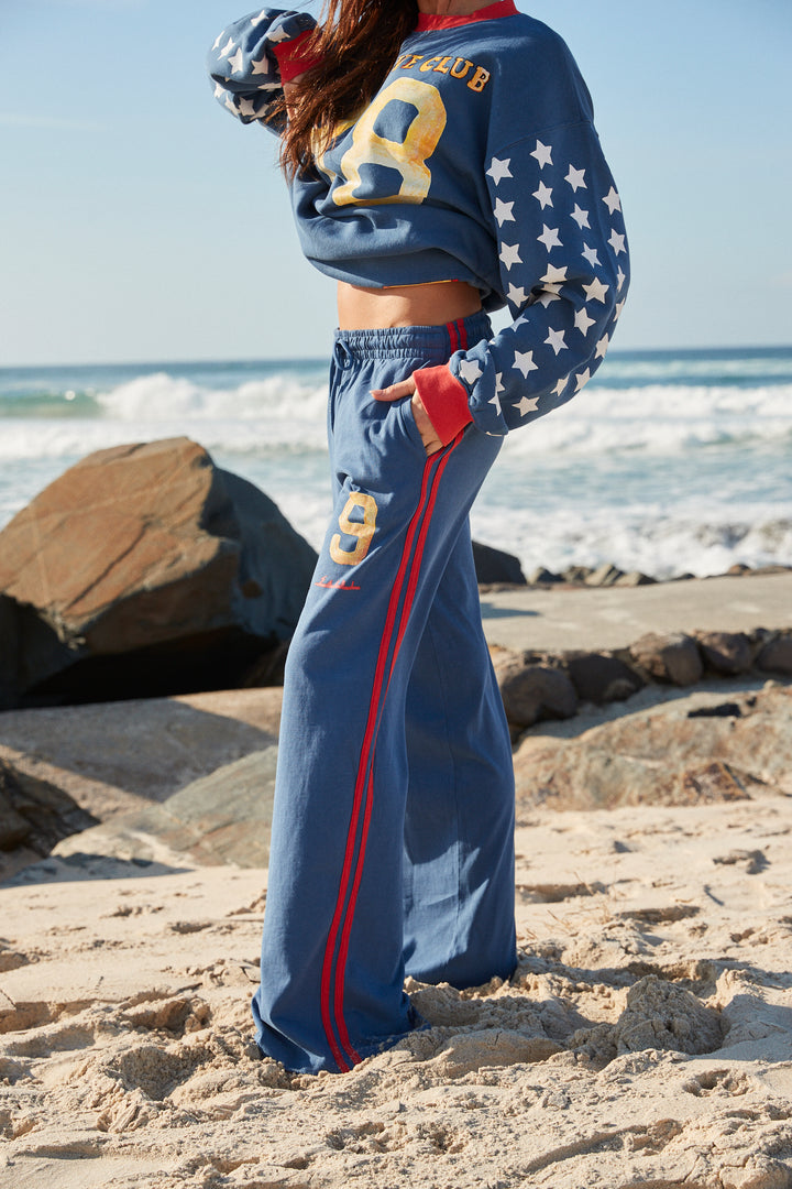 THE CHIDO PANTS- YOU CUTE - BLUE