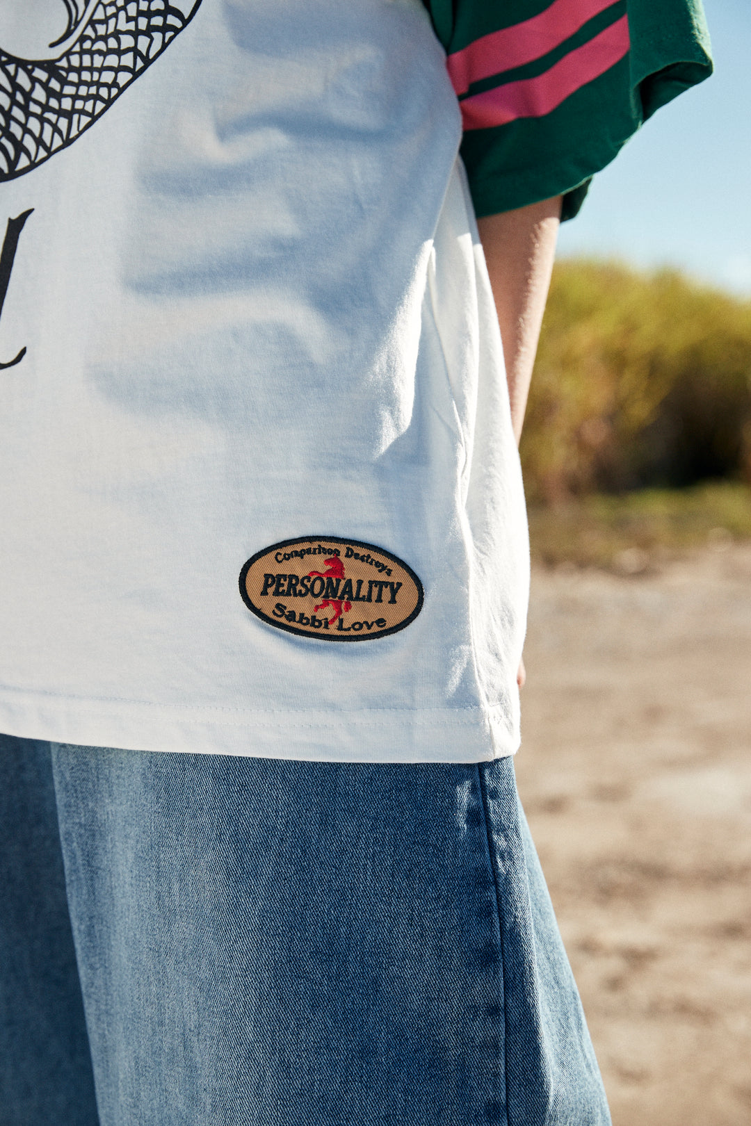 THE VERY OVERSIZED BEYOUTIFUL HOTEL TEE - MARSHMELLOW